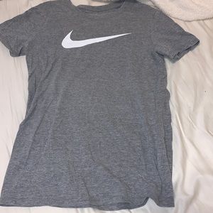 NIKE grey athletic tee